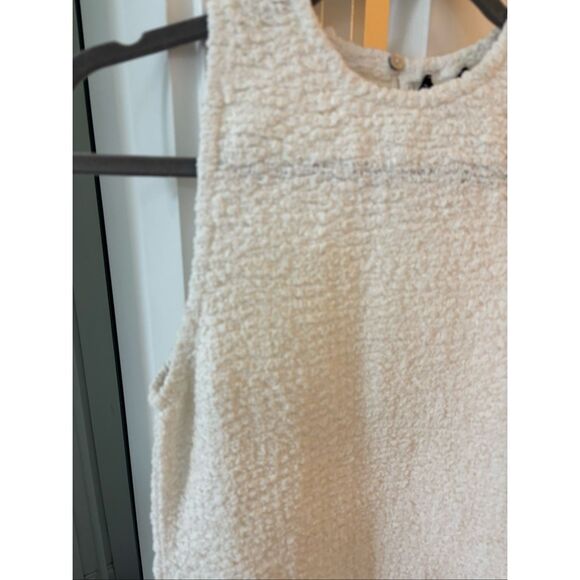 NWOT ZARA ⭐️VIRAL⭐️ WHITE SLEEVELESS BALLOON POPLIN DRESS Sz Sm $118 - Picture 6 of 9